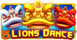 ภาพเกม 5 Lions Dance ที่ pgspin888 รวบรวมไว้